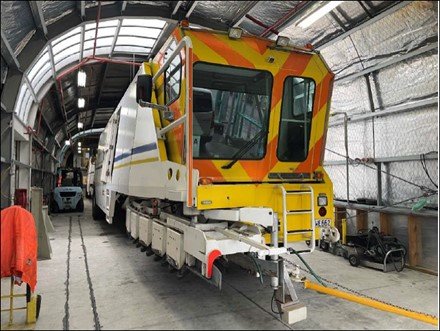 Barrier vechile in the elephant house