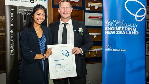 2021 GT Murray Award winner Sabrina Naseem