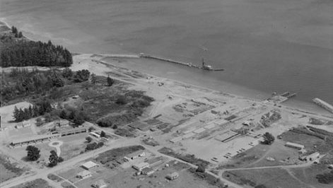 Tauranga harbour and port development 1