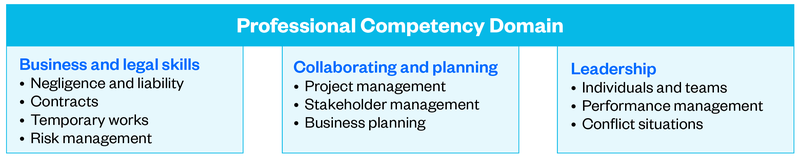 Professional Competency Domain